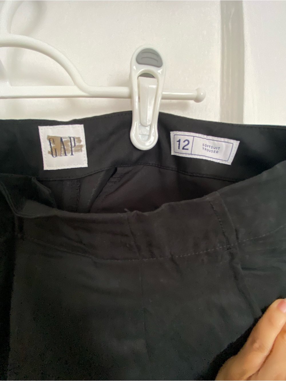 GAP Black SoftSuit Trousers